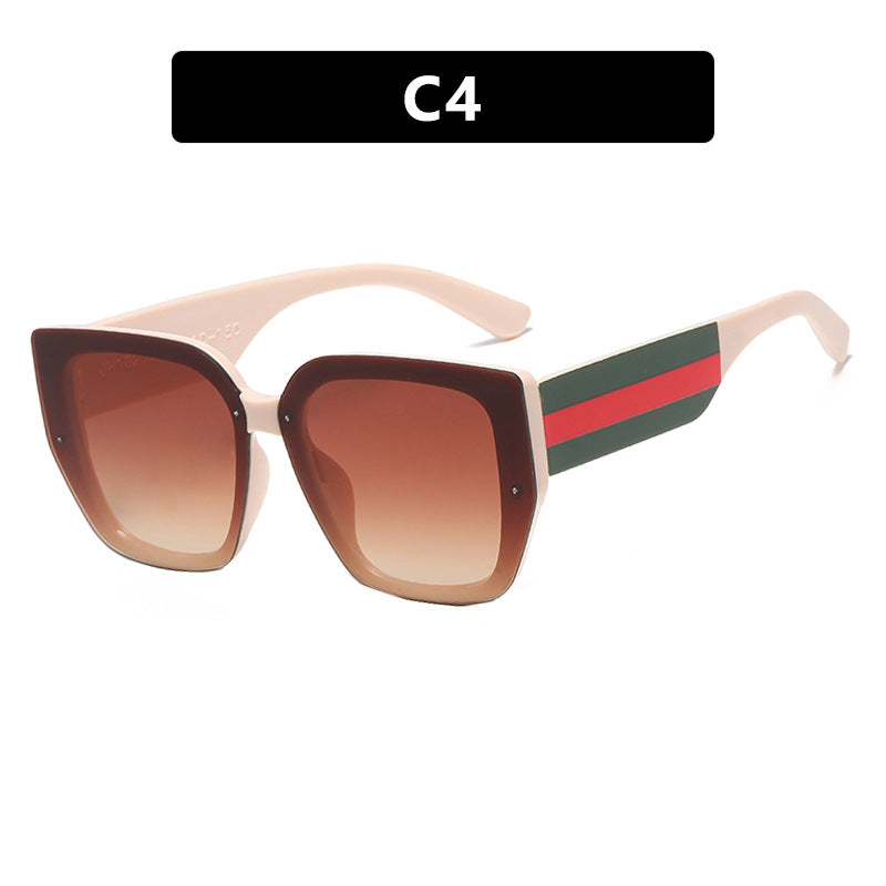 Women's oversized sunglasses with a fashionable frame and UV protection Bowlift