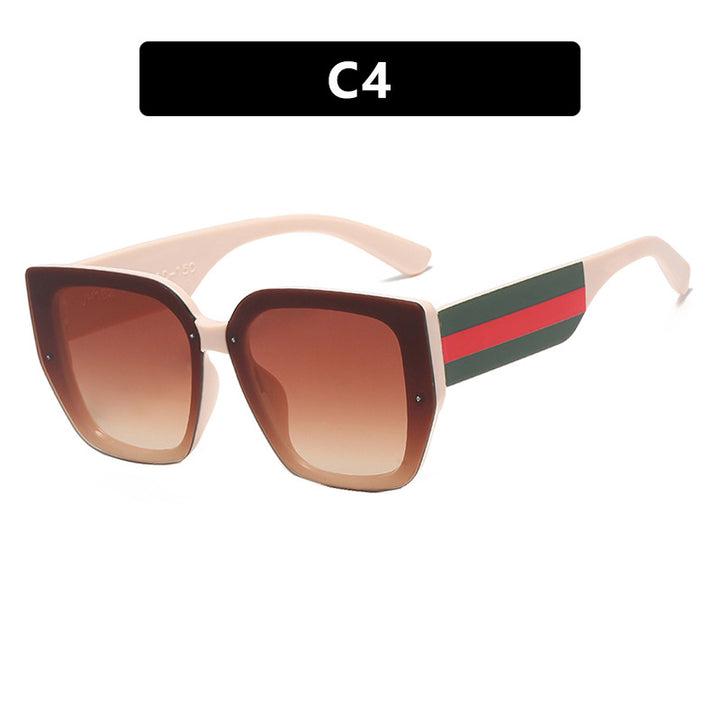 Women's oversized sunglasses with a fashionable frame and UV protection Bowlift