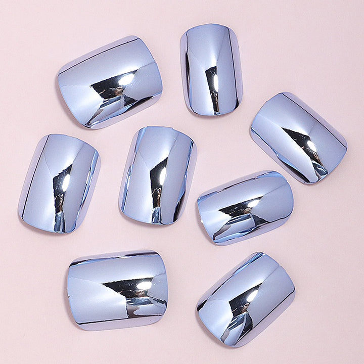 Premium Mirrored Finish Press-On Nails Bowlift