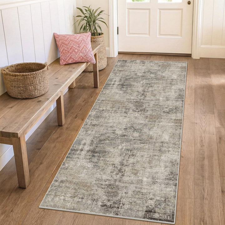 Modern Abstract Runner Rug