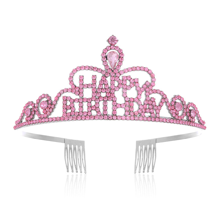 Women Funkenkrone with "Happy Birthday" lettering Bowlift