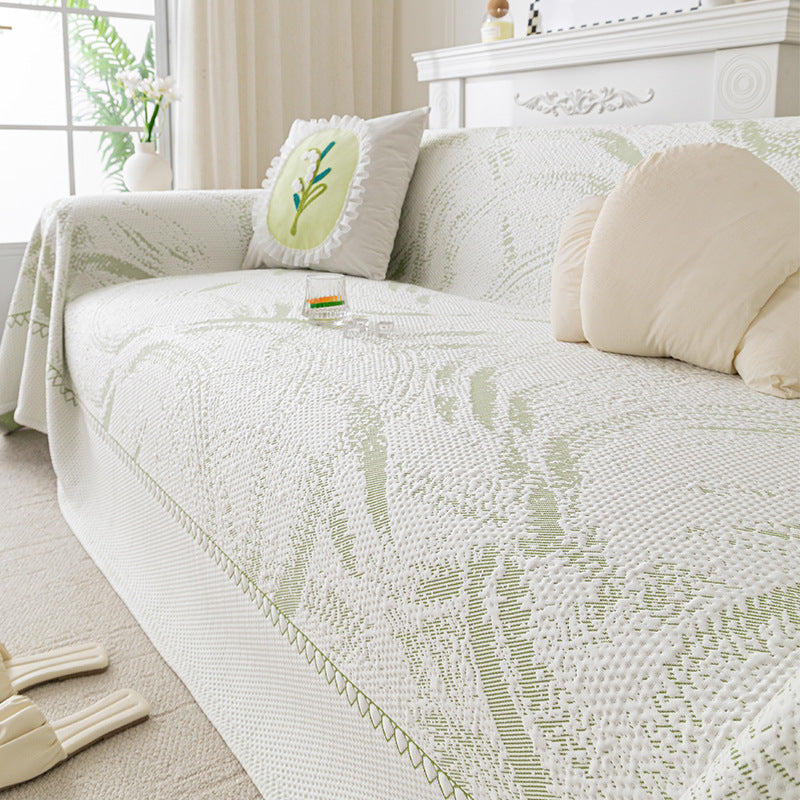 Premium Textured Sofa Throw Cover