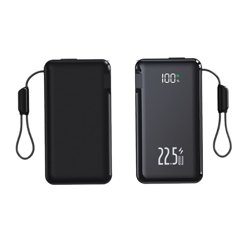 Portable power bank with intelligent charging display and fast high-performance function Bowlift
