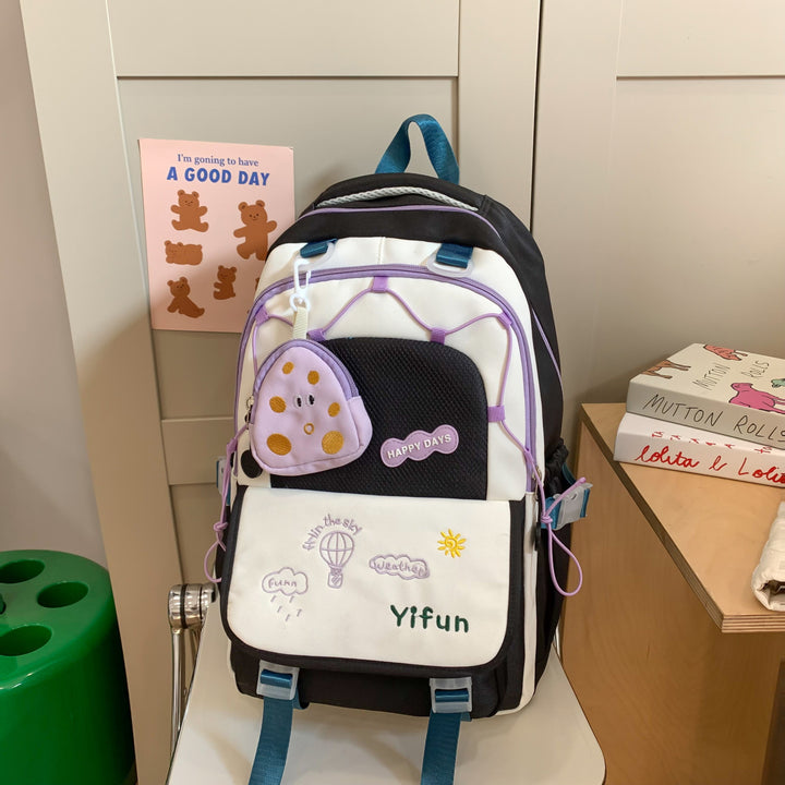 Fun Illustrated School Backpack