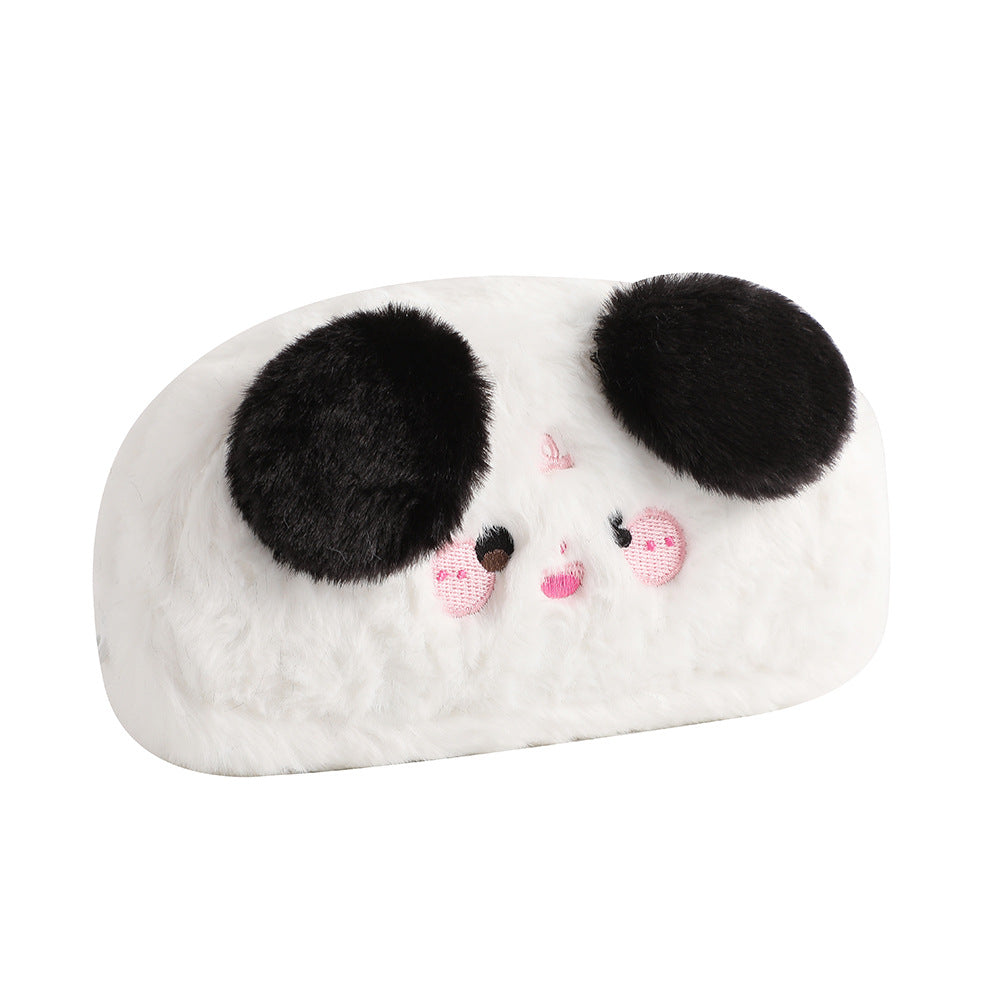 Cute Panda-Themed Plush Pencil Case Bowlift