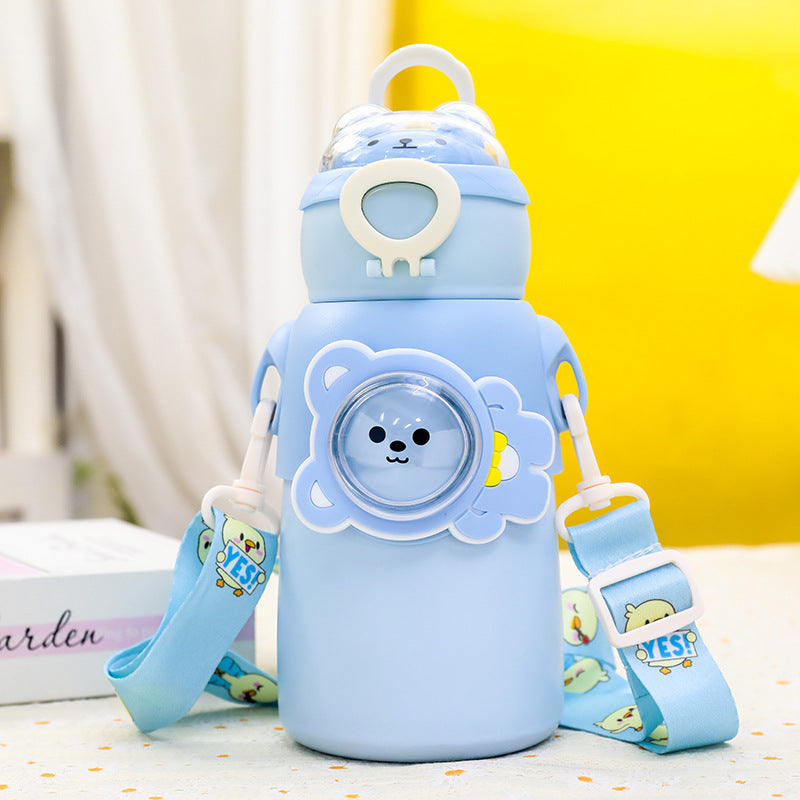 Ladies Insulated Water Bottle with Animal Design Bowlift