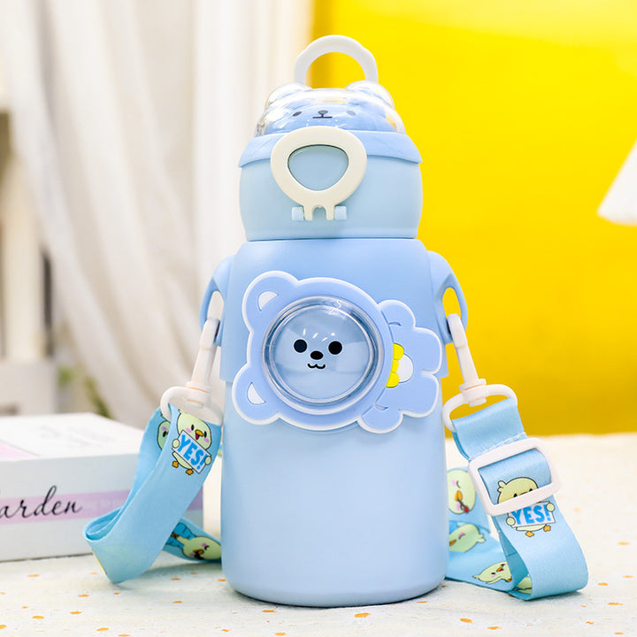 Ladies Insulated Water Bottle with Animal Design Bowlift