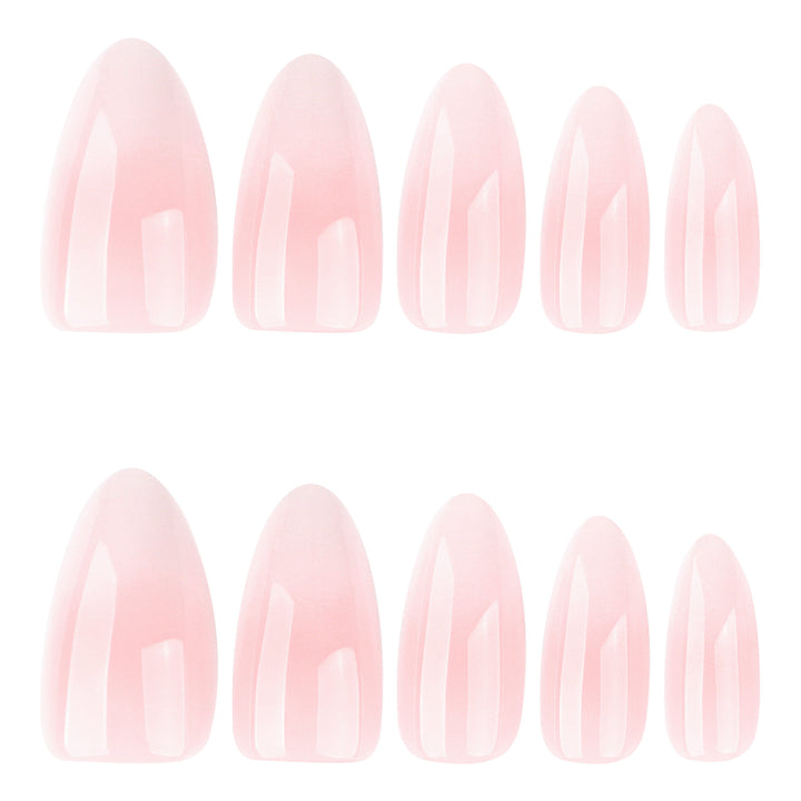 Stylish nail extensions with delicate ombre design Bowlift