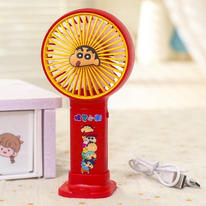Unisex Portable Hand Fan with Flexible Neck Bowlift