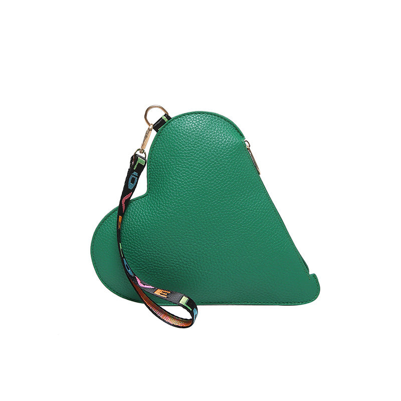 WoHeart-Shaped Compact Handbag Bowlift