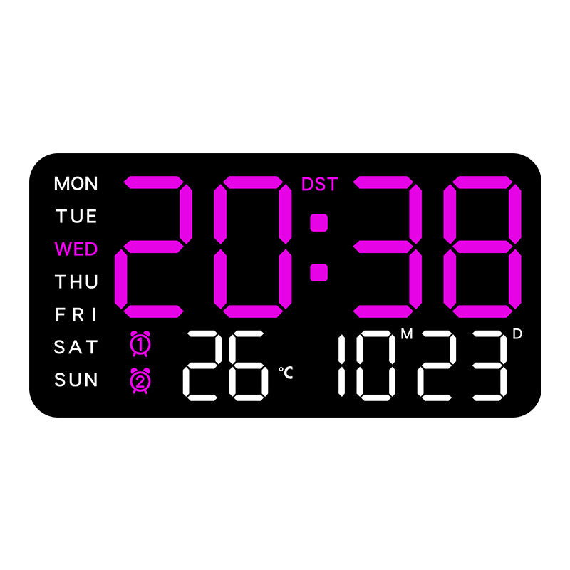 Digital watch with multifunctional LED display Bowlift
