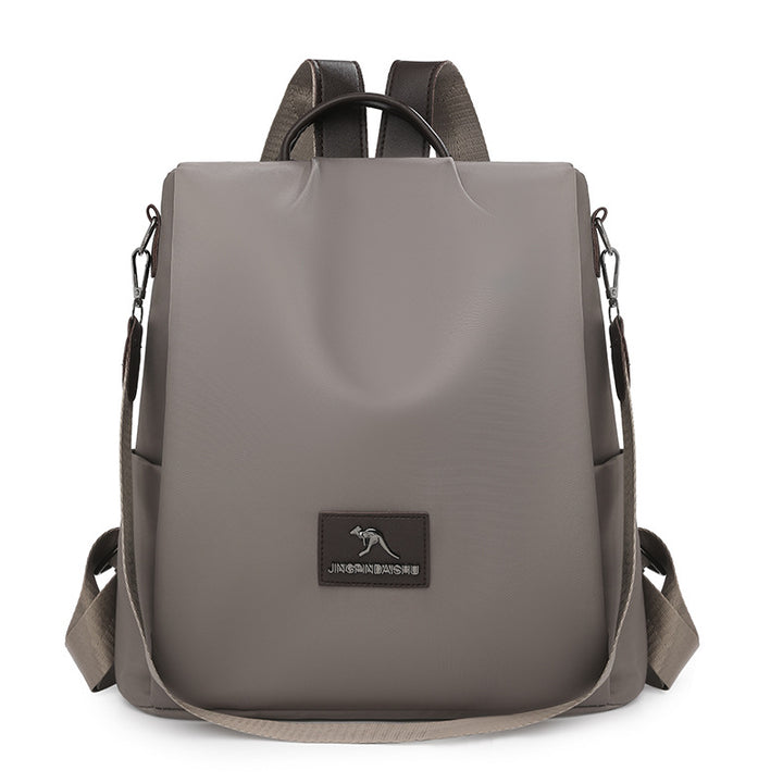 Multi-Functional Leather Backpack