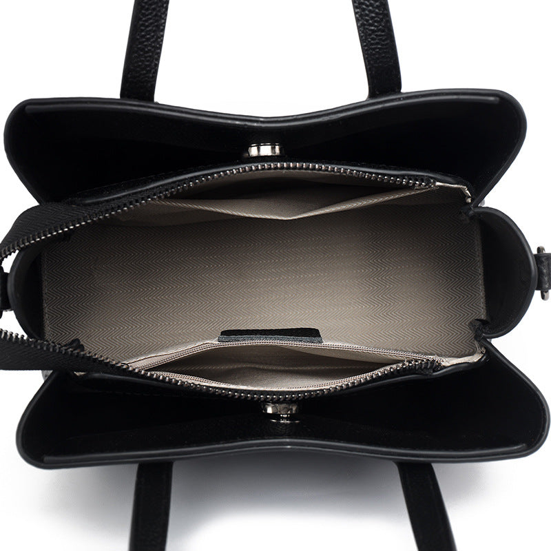 Textured Leather Tote Bag Bowlift 1785771205