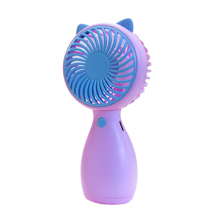Ladies portable handheld fan with USB charging function Bowlift