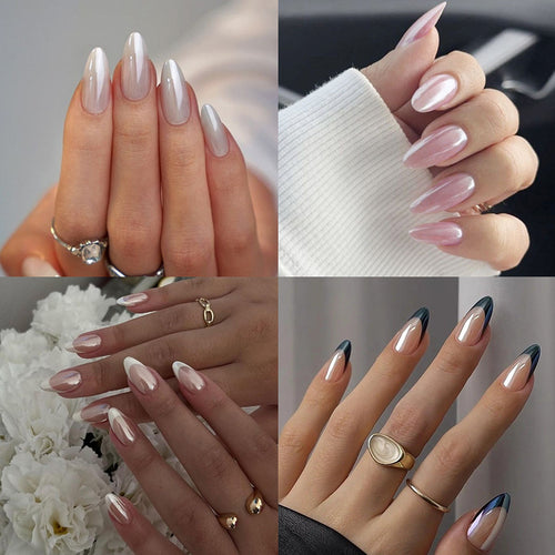 Glossy Faux Nail Set Bowlift