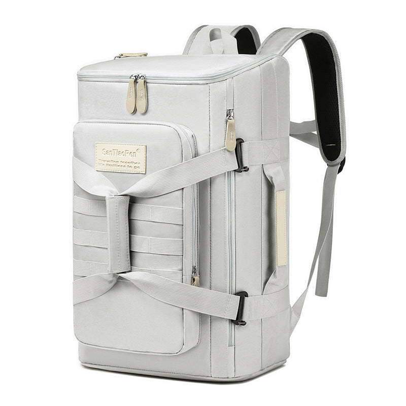 Multifunctional Travel Bag With Ergonomic Carrying Handles And An Innovative Compartment System Bowlift