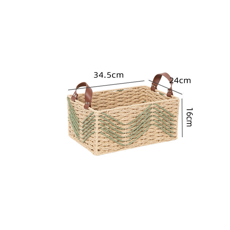 Handmade storage basket made of natural fibers Bowlift