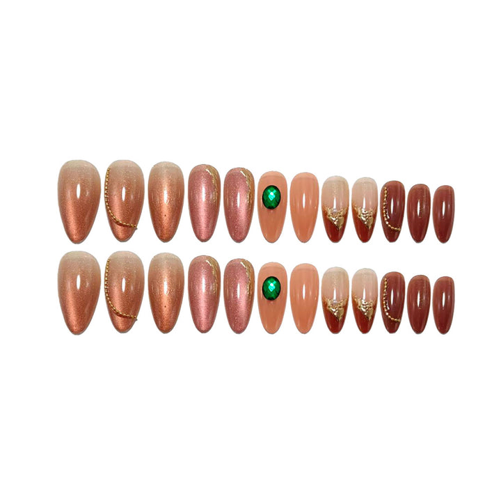 Elegant Artificial Nails Set Bowlift