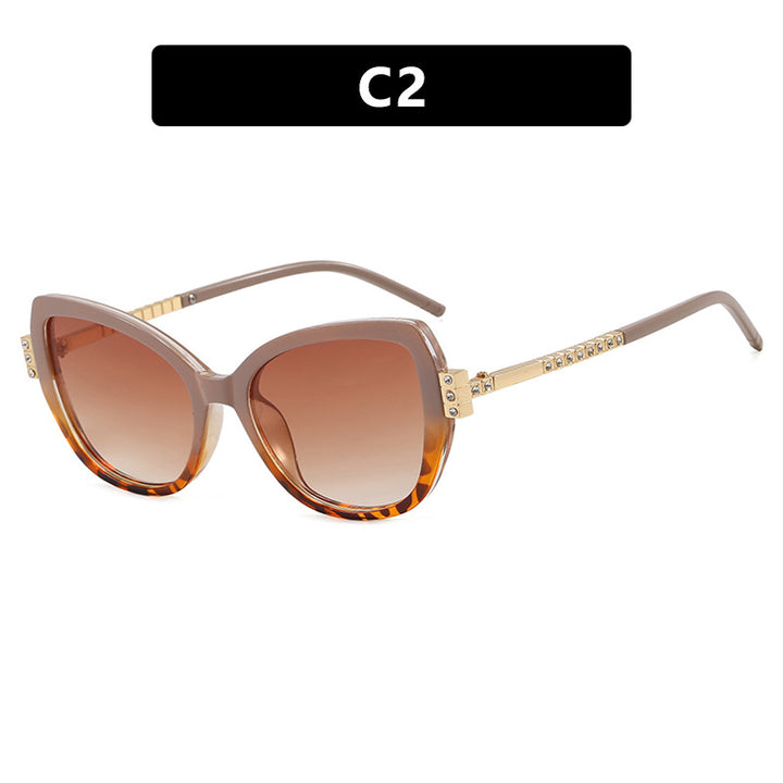 Women oversized sunglasses with protective UV filter and elegant accents Bowlift