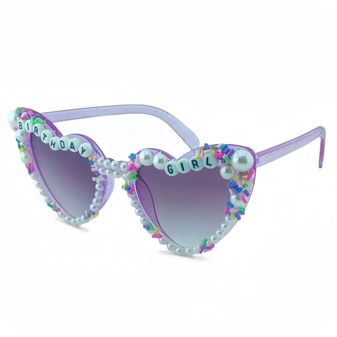 Decorative Heart-Shaped Sunglasses Bowlift