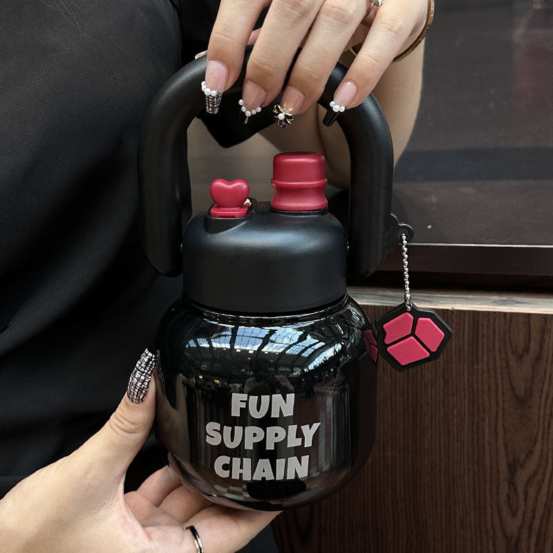 Ladies trendy multifunctional drinking bottle Bowlift