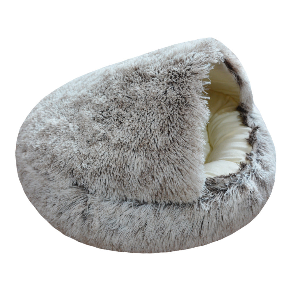 Cozy Soft  Hideaway  Dog Bed