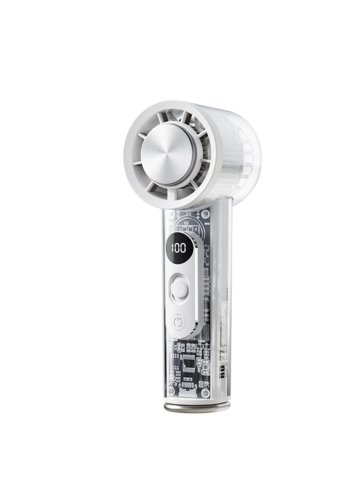 Women Portable Mini Fan with Multifunctional Touchscreen Bowlift