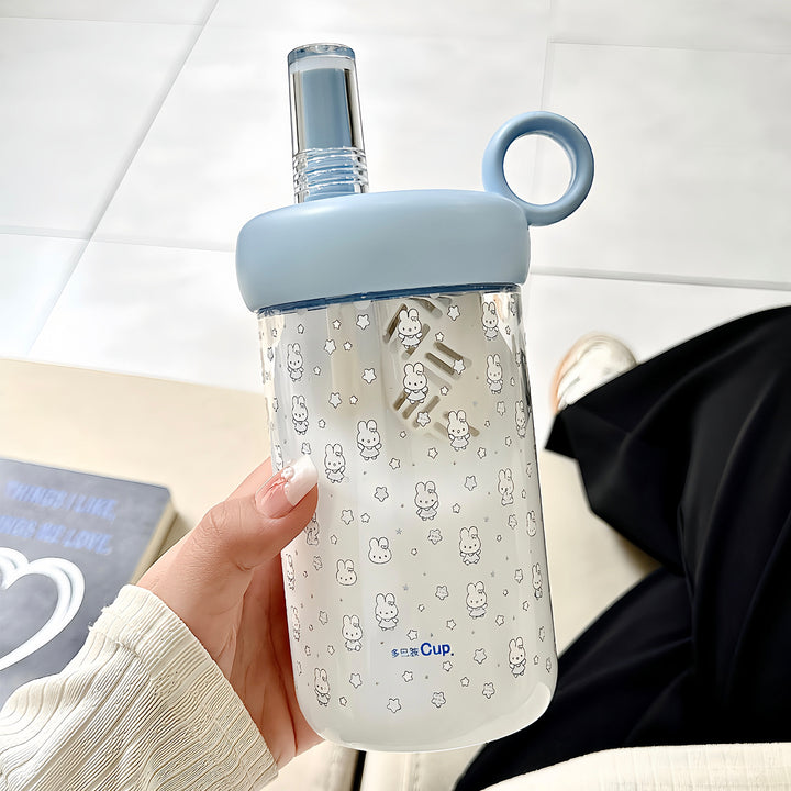 Ladies practical drinking bottle with cute animal motif Bowlift
