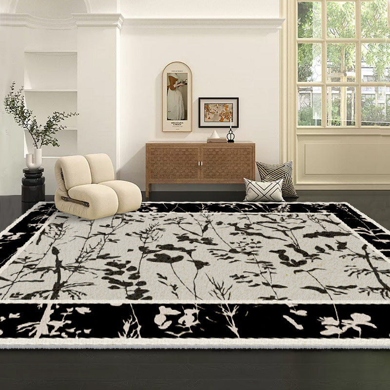 Floral Design Area Rug