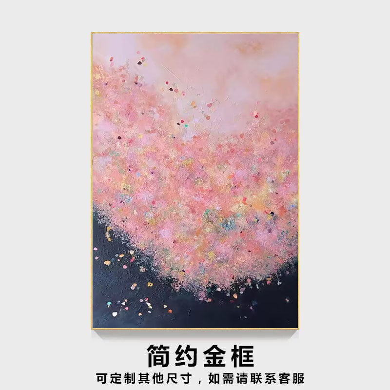 Abstract Floral Canvas Art