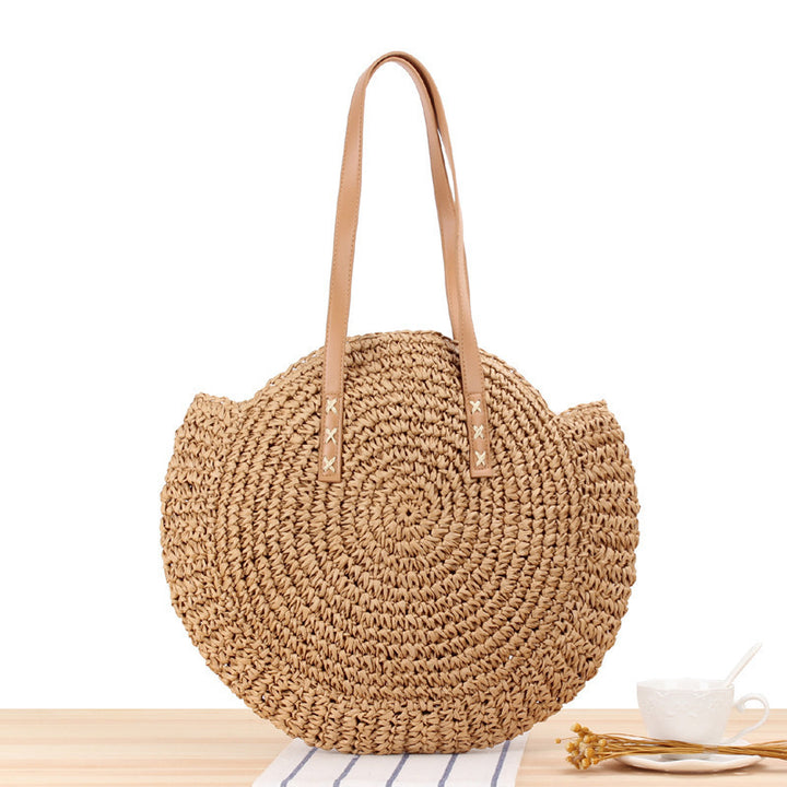 Macrame Shoulder Bag with Unique Handwoven Design Bowlift
