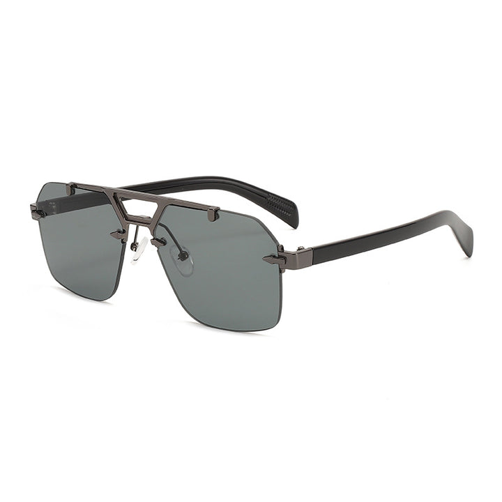 Women's designer sunglasses with striking geometric shape Bowlift