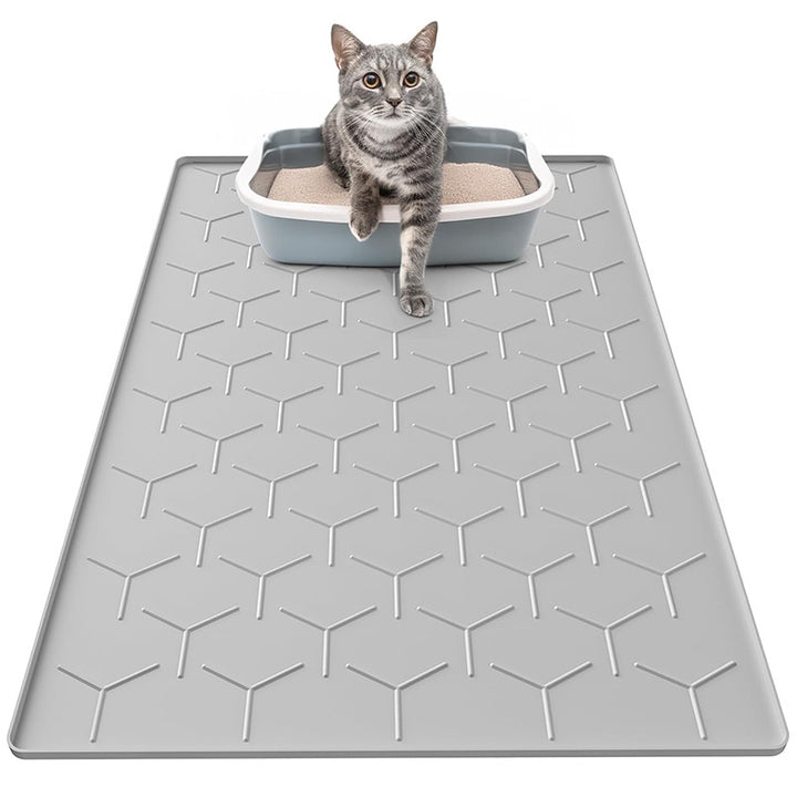 Non-Slip Silicone Utility Tray with Hex Grid Drainage Bowlift