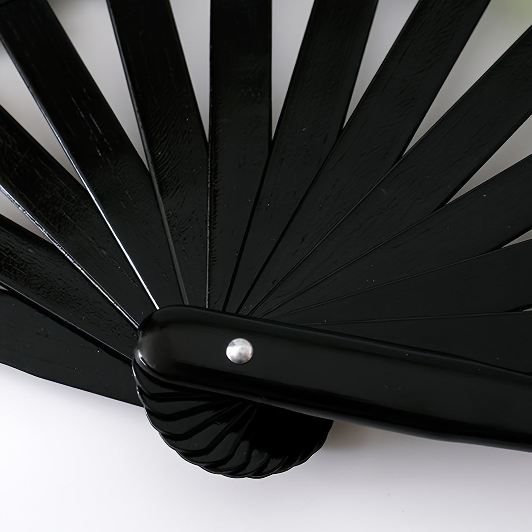 Ladies fan with colorful designs Bowlift