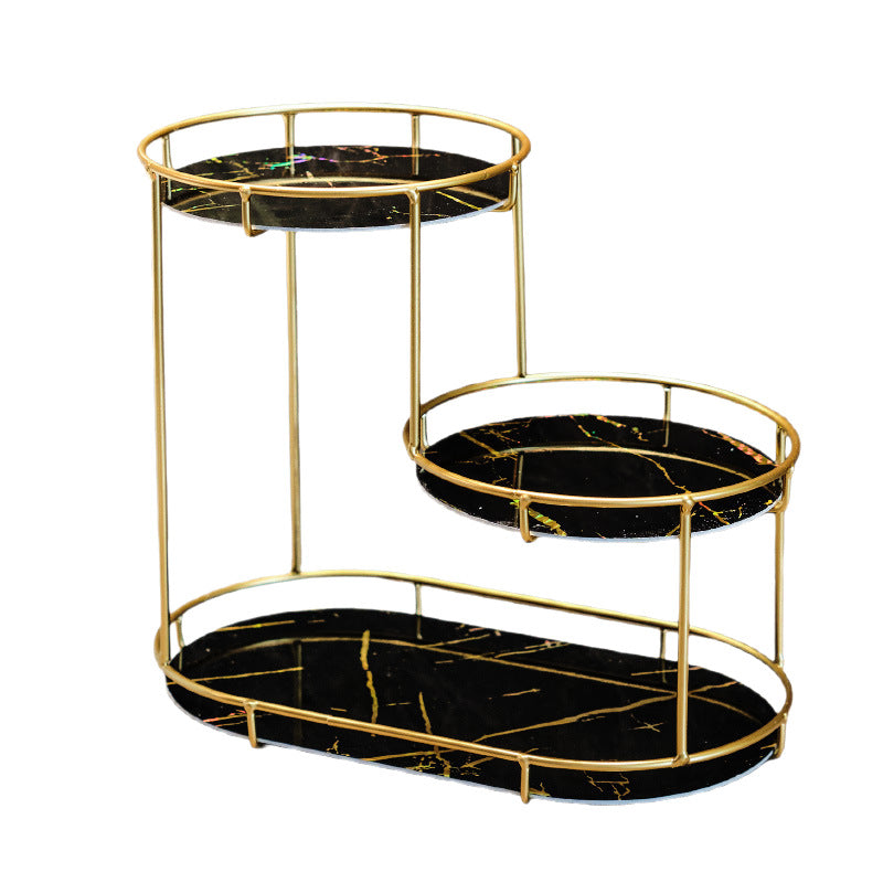 Elegant 2-tier storage basket made of marble Bowlift