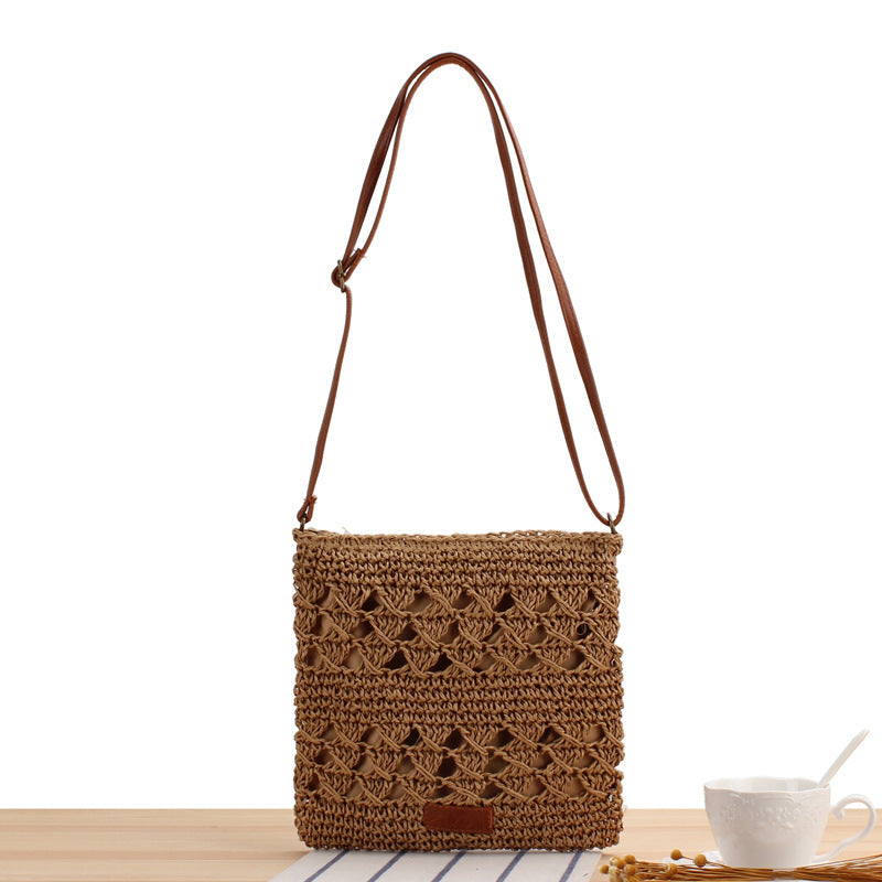 Handbag with Fashionable Braided Pattern Bowlift