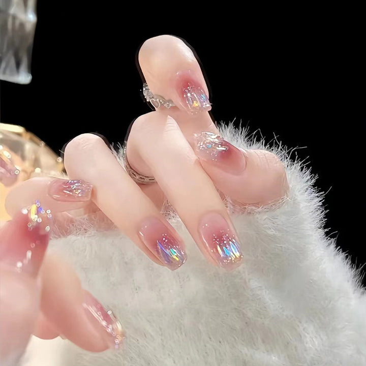 Glitter Ombre Press-On Nails Bowlift