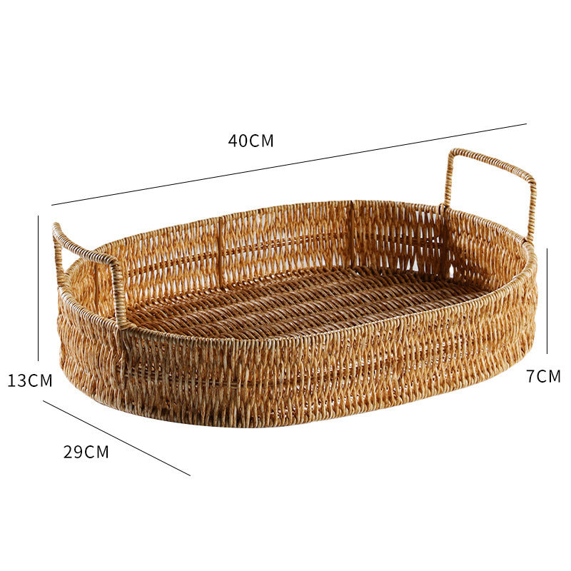 Versatile Woven Storage Tray Bowlift