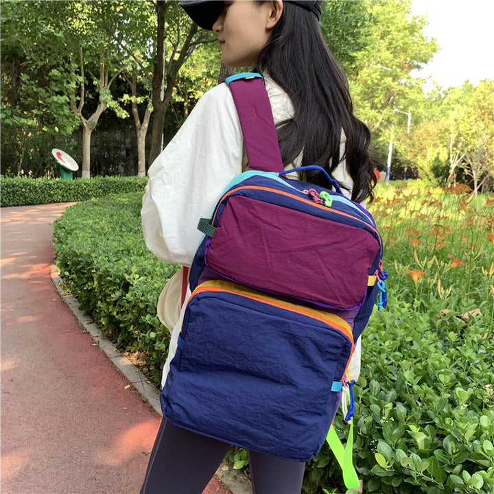 Multi-Compartment Travel Backpack Bowlift