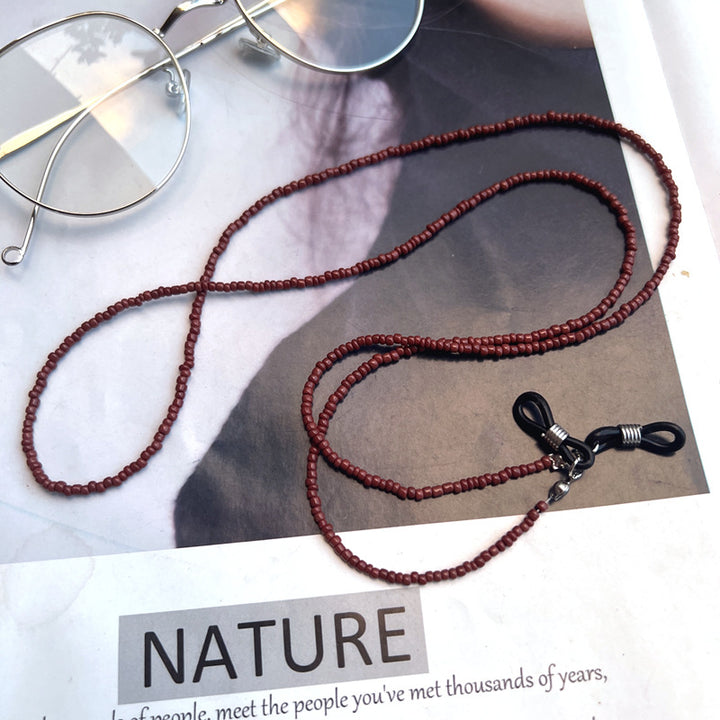 Chic Beaded Eyewear Chain Bowlift