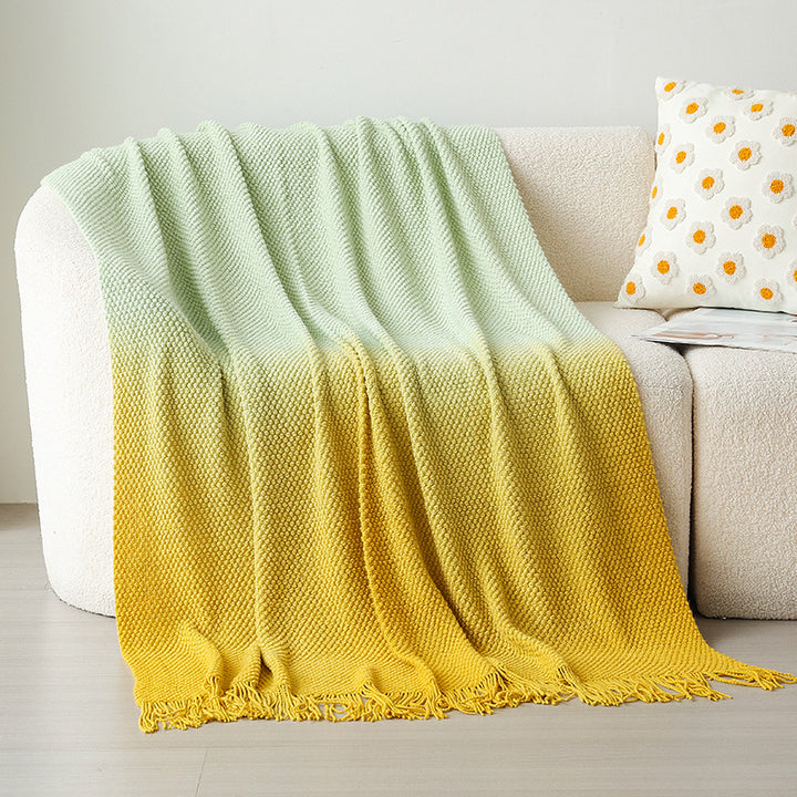 Ladies cozy throw blanket Bowlift