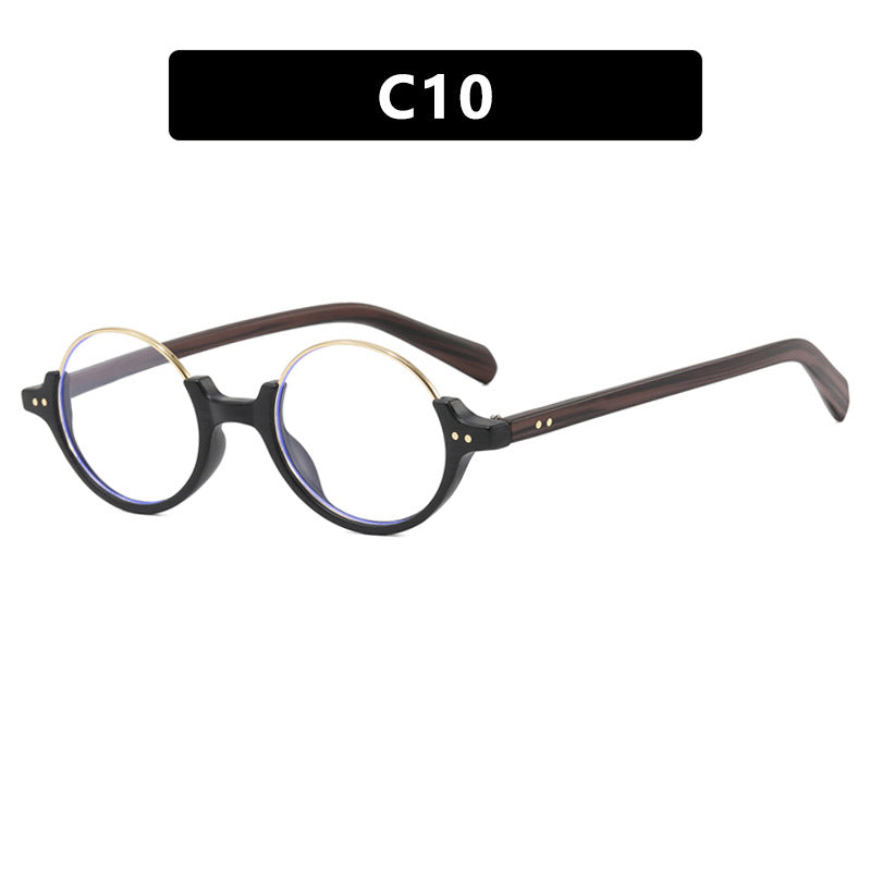 Women's round sunglasses with elegant plastic frame Bowlift