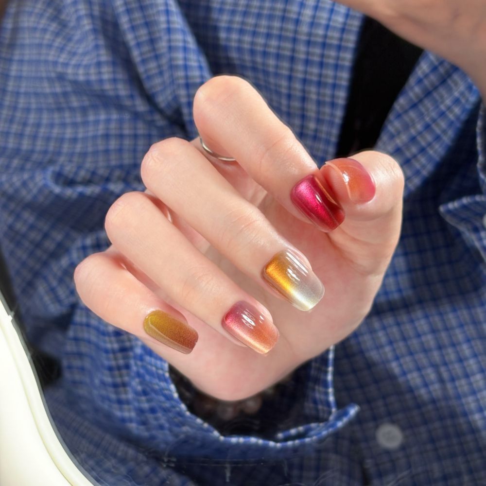 Ombre Art Nails Bowlift