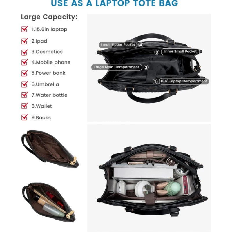 Insulated Multi-Compartment Tote Bag Bowlift