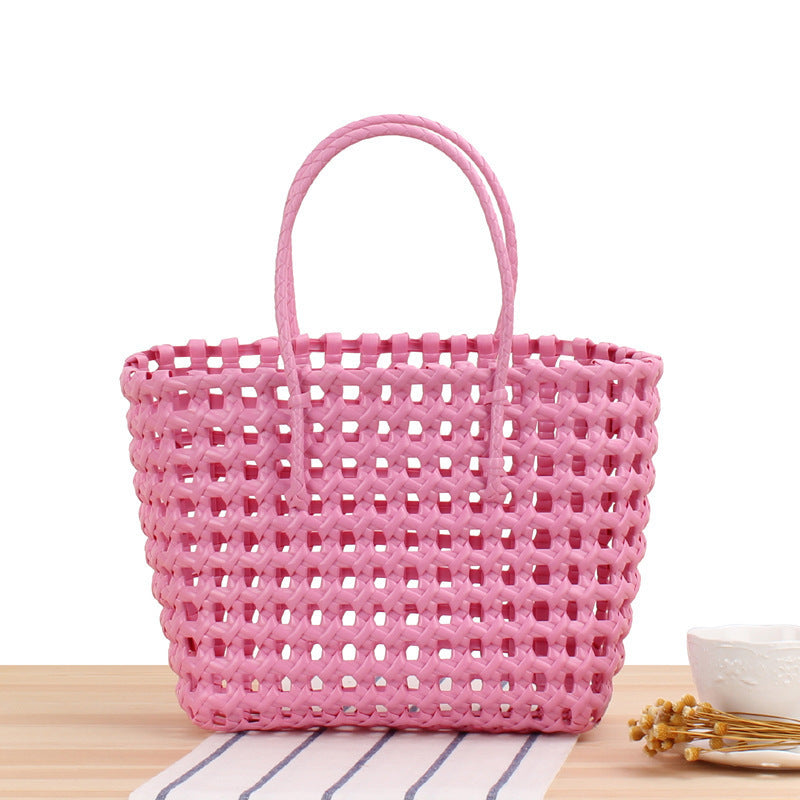 Handcrafted basket bag with unique structural design Bowlift