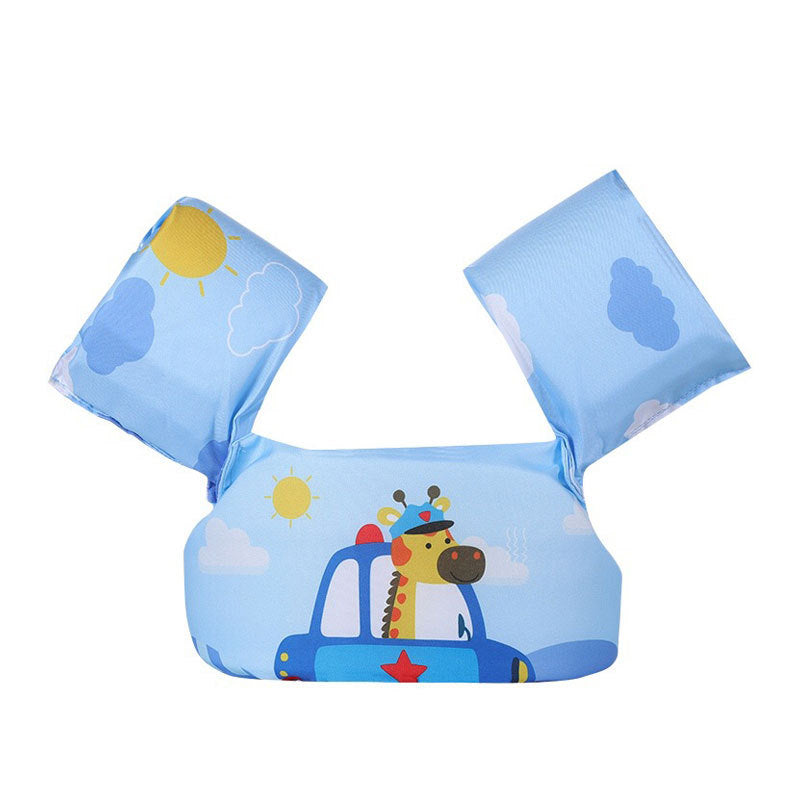 Women's Inflatable Swim Aid with Colorful Flamingo Design Bowlift