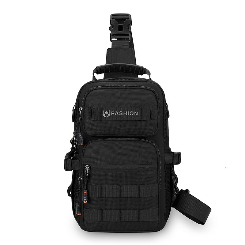 Tactical Water-Resistant Sling Bag Bowlift