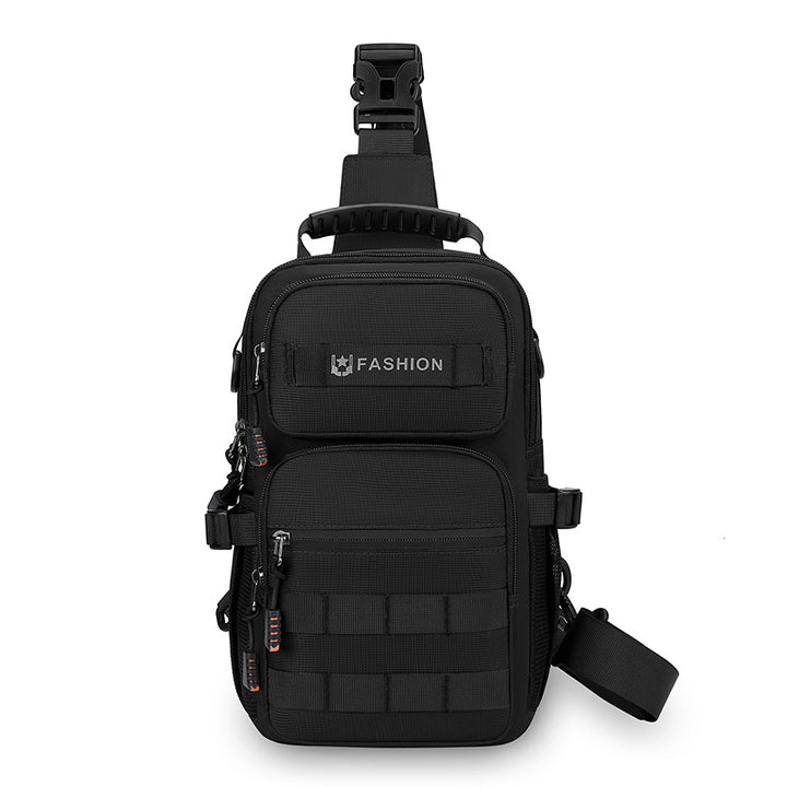 Tactical Water-Resistant Sling Bag Bowlift