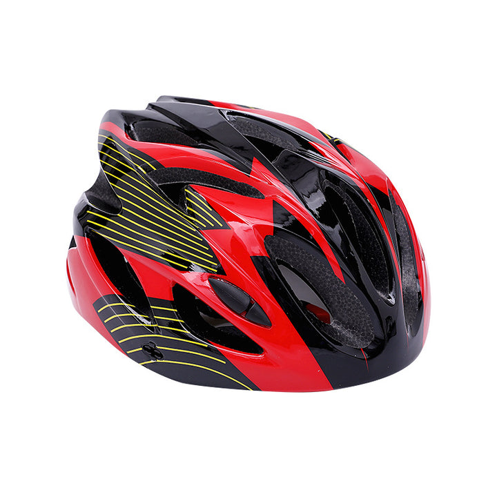 streamlined high-ventilation cycling helmet with micro-adjust retention and impact-absorbing liner Bowlift