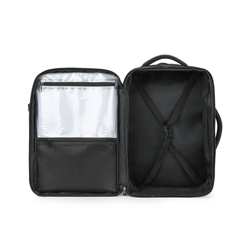 Multifunctional Business Backpack with Reinforced Padded Laptop Compartment Bowlift